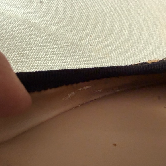 Banana Republic Leopard Print Ballet Flats size 7.5 - Picture 7 of 8